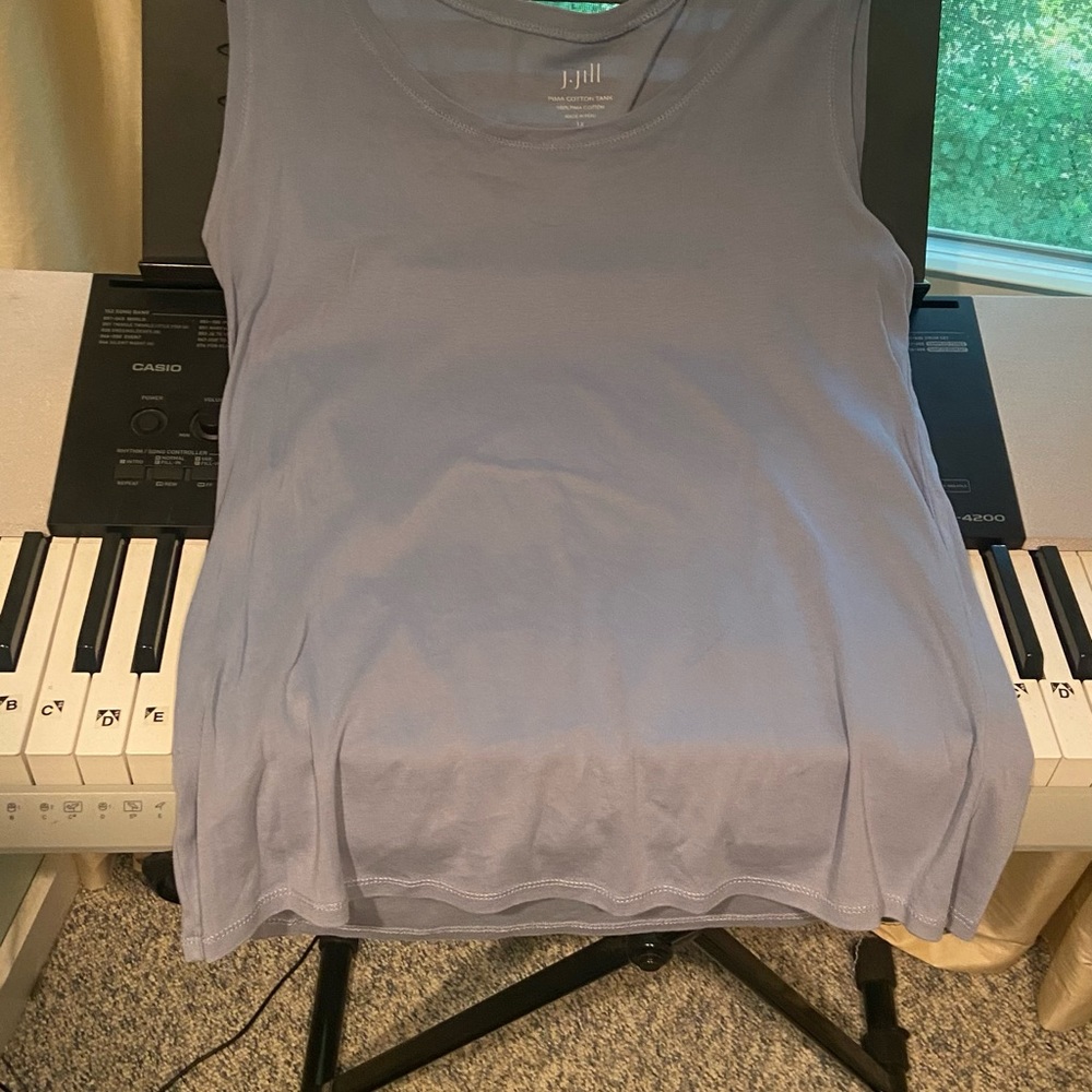 Blueish purple tank top
